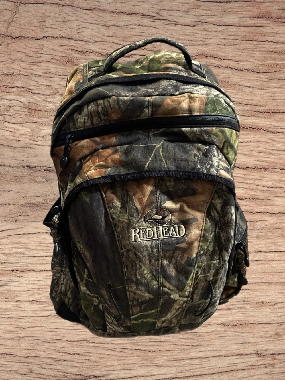 Vintage 90’s RedHead Embroidered Camo Hunting Backpack